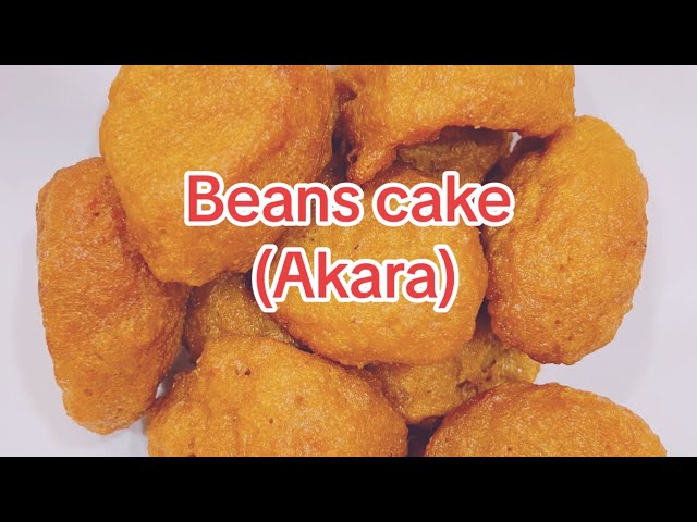 Beans cake recipe