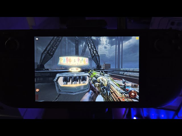 Steam Deck Black Ops 2 Zombies Gameplay & Full Round 50!