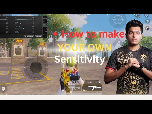 HOW TO MAKE YOUR OWN SENSITIVITY 🥵🥶 #pubg #bgmi #pubgindia #bgmifunnymoments