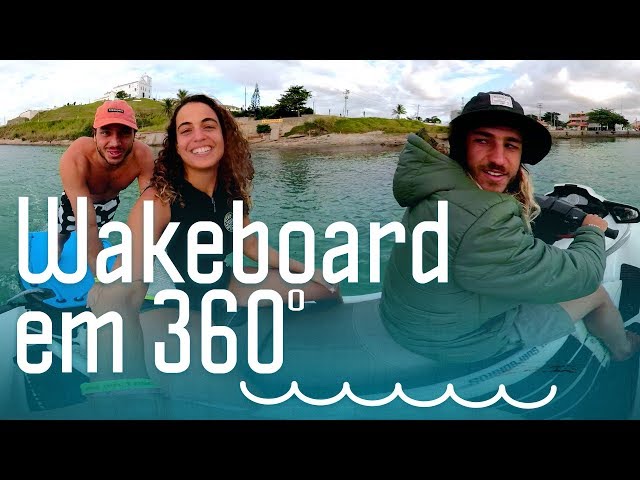 Bárbara Rizzeto, Caio e Ian Vaz fazem Wakeboard em 360º  | Diário de Saquarema| Canal OFF