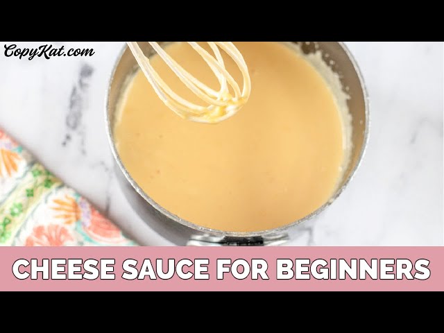 Cheese sauce for beginners