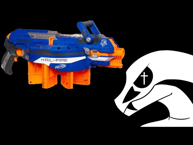 The Nerf Hailfire is the definitive Heavy Stryfe