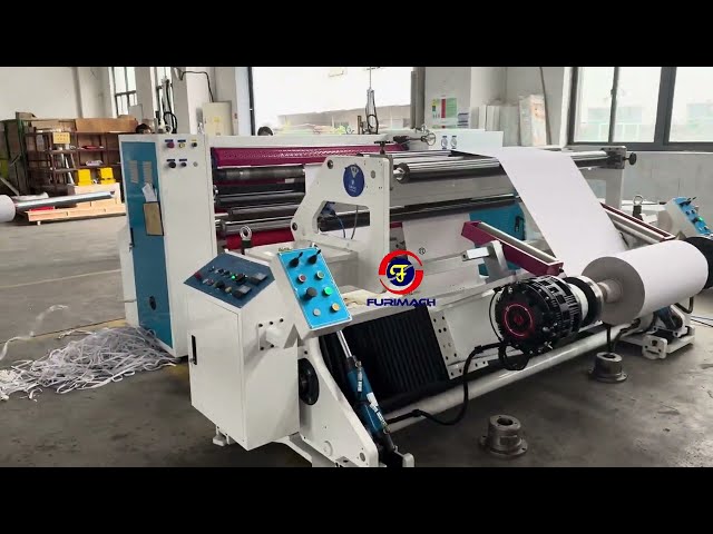 1.6M Paper Rewinding Machine with Trimming Cut Function