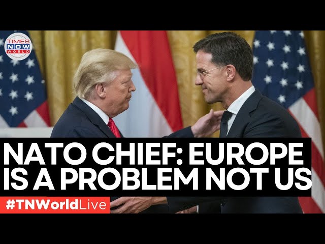 LIVE | THE TRUMP EFFECT! Mark Rutte Mentions Urgency of European Military Investment at WEF Davos