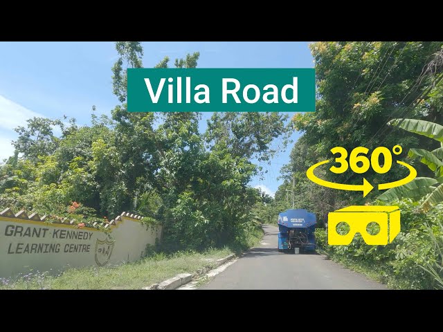 Villa Road (Castle Gordon To Grants Town), St Mary, Jamaica 360°