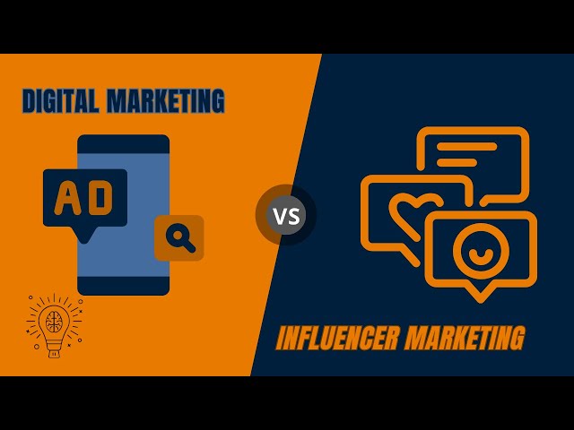 Digital Marketing vs Influencer Marketing