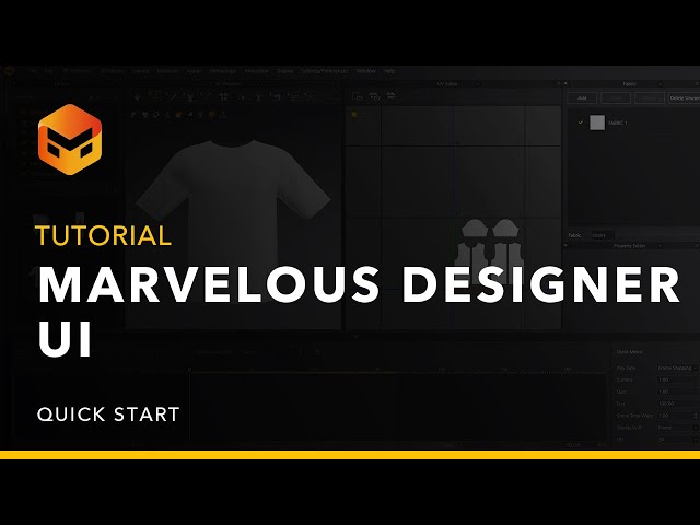 Quick Start: Marvelous Designer UI (1)