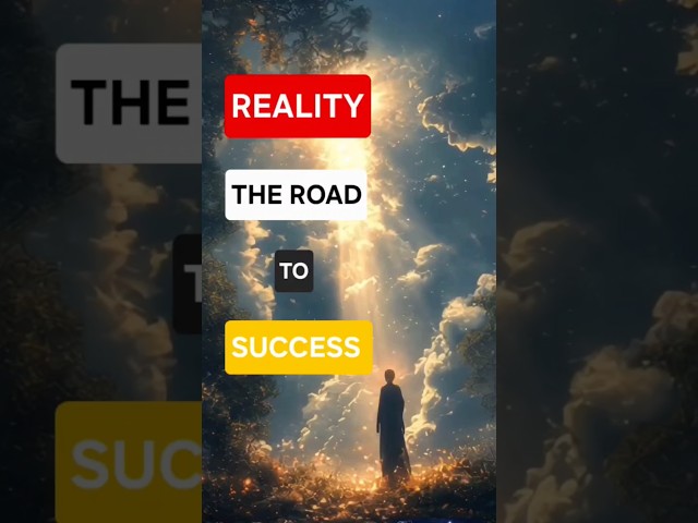 REALITY the road to success. #motivation #inspiration #peace #calm #teaching #understandyourself