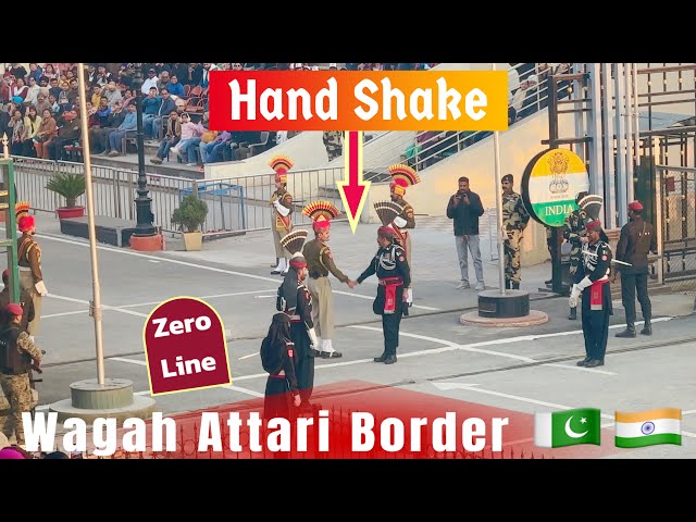 Wagah Attari Border || Latest & Complete Flag Down Ceremony 2025