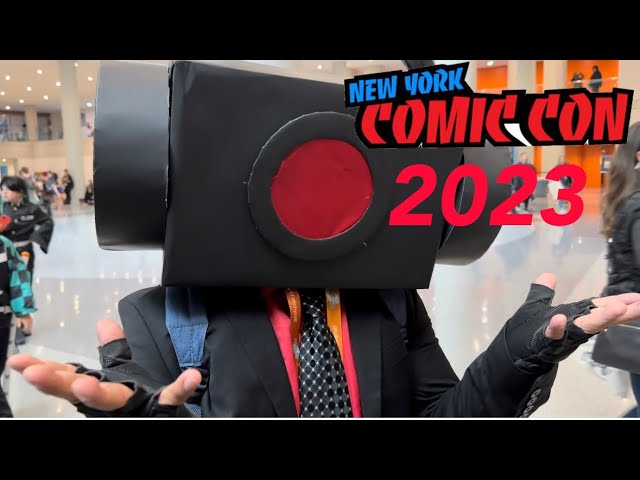 Skibbidi toilet Cosplay at New York Comic Con 2023!!