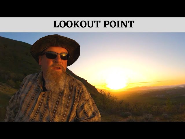 Lookout point sunset hiking vlog - VR feel free to look around a bit