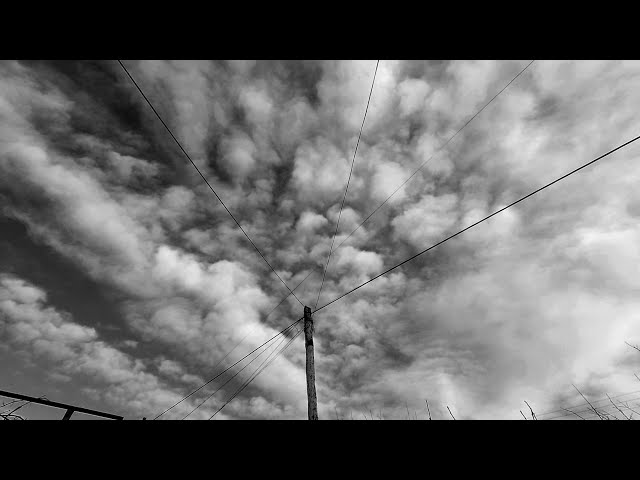 Black Screen Sky Effects Background Video Clouds Moving Time Lapse Footage HD 1080p60 #2