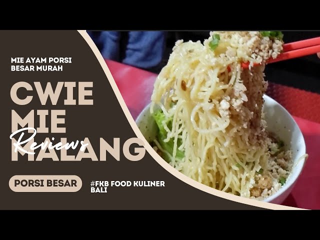 #fkb02 Cwie mie ayam asli malang Denpasar Timur, enak murah banyak