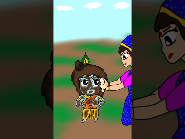 Krishna gopi leela part - 4 😂 #animation #shorts