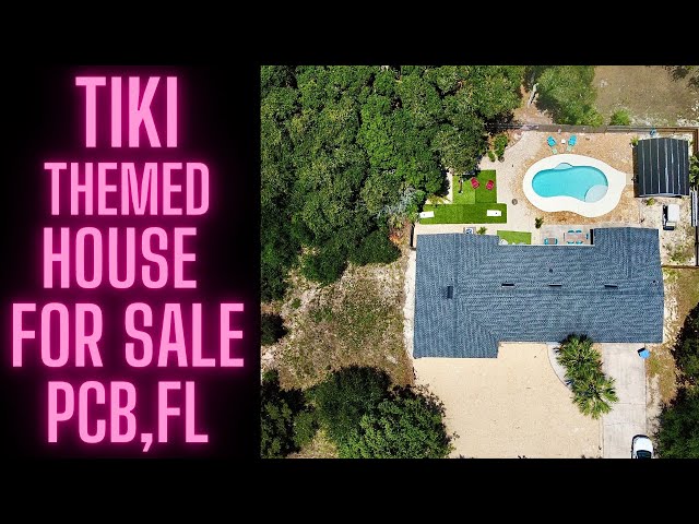 Panama City Beach Real Estate for sale - Funny Tiki House Tour