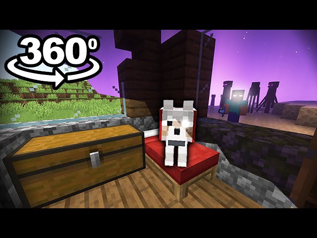 You're A Dog but Herobrine Kidnaps You...