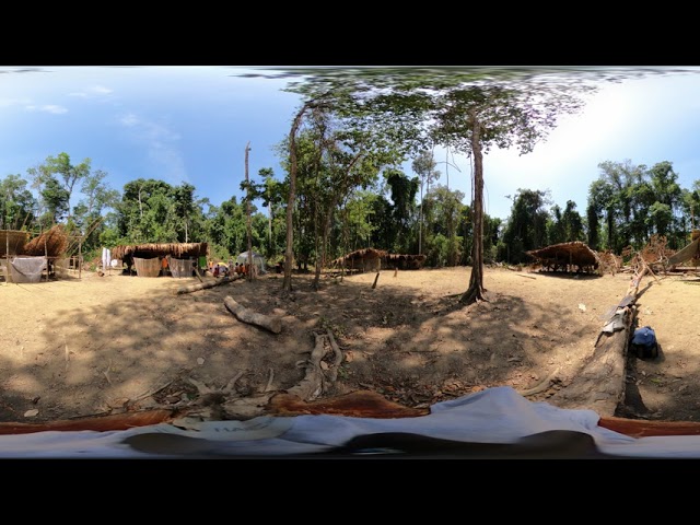 Take a glimpse into a Yanomami village in 360. Located in the Amazon rainforest.