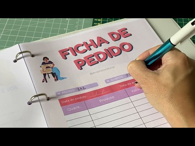 Planner Costureira Criativa 2023 | Eu Amo Costurar