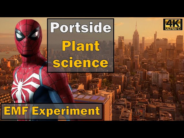 Marvel's Spider-Man 2 EMF Experiment Portside Plant Science