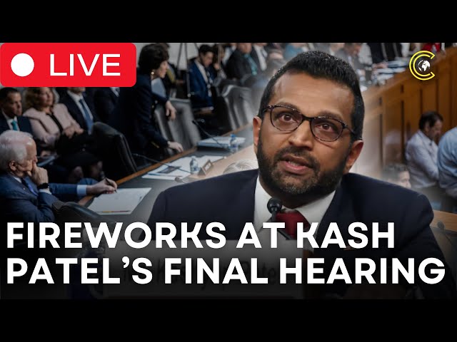 LIVE: Senate Hearing | Trump’s FBI Pick Kash Patel Moves Forward | Senate Votes | CLRCUT