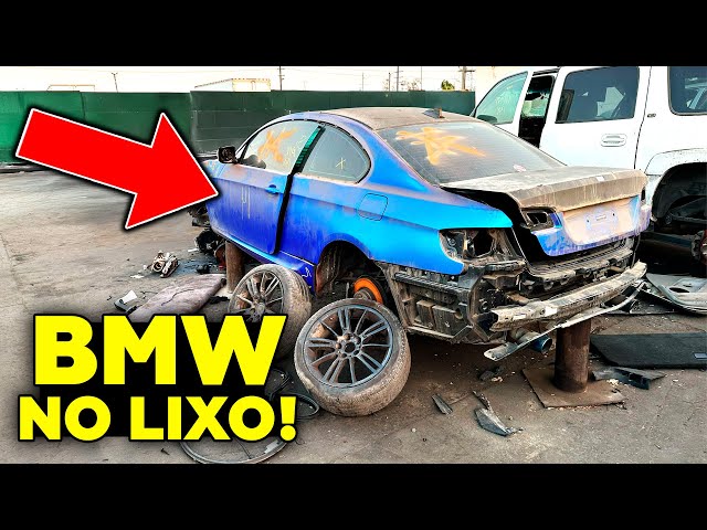 FUI NO MAIOR CEMITÉRIO DE CARROS: BMW NO LIXO!