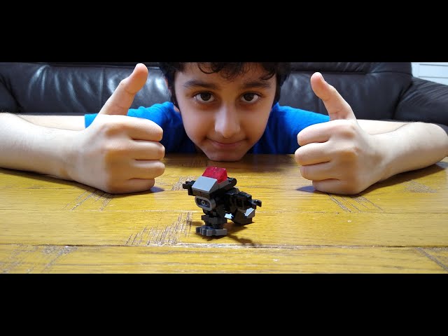 How to make a mini Lego transformer Robot into a Dinosaur in 4K UHD