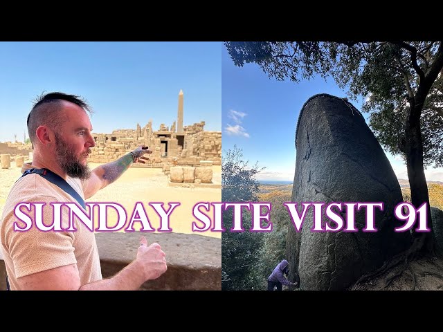 Sunday Site Visit 91: ANCIENT TECHNOLGY - Egypt And Japan Obelisk Expedition