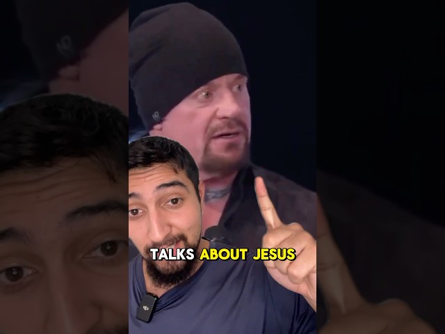 The Undertaker talks about Jesus - Powerful Testimony! 🤯 #undertaker #jesus #testimony #shorts