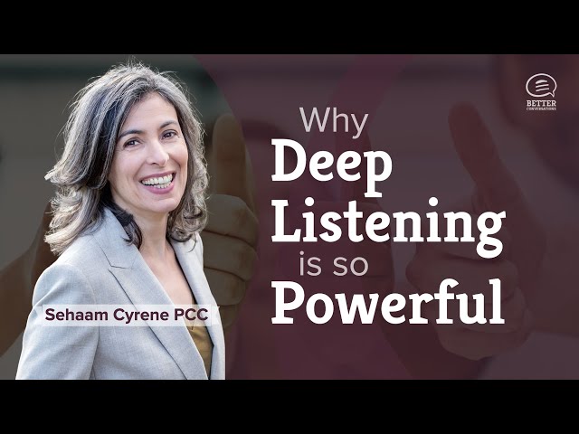 Learn Why Deep Listening Is So Powerful And How It Can Help Motivate Your Team.