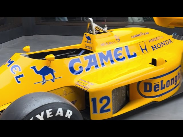 🏎️ INSIDE LOTUS LONDON MAYFAIR! SENNA’s 1987 F1 CAR & Racing Legends!