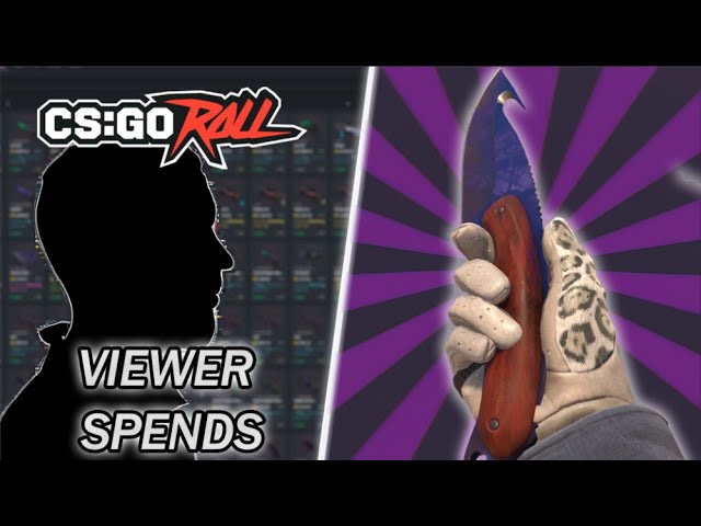 MY VIEWERS SPEND MY BALANCE ON CSGOROLL! WE HIT A BLACK PEARL FROM THE NEW INCEPTION CASE!