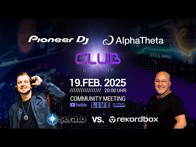 Pioneer DJ Club | Community Livestream | Support für rekordbox | #93