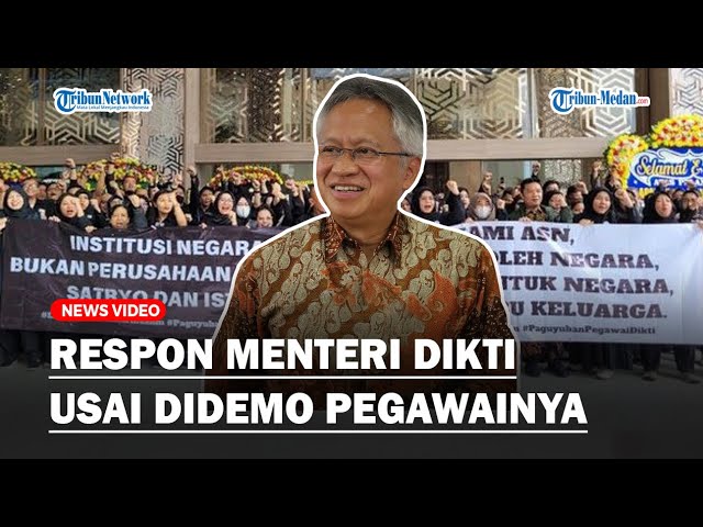 🔴RESPONS MENTERI DIKTI SATRYO PASCA DIDEMO PEGAWAINYA, Singgung Pihak Tak Terima Dimutasi