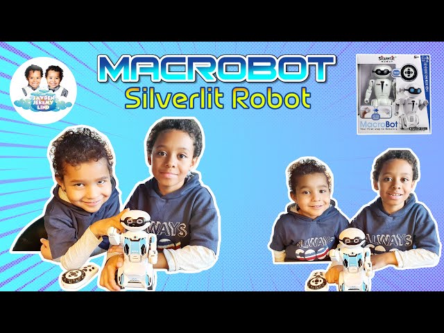 Macrobot Programmable Robot || Silvertlit Macrobot Illustration || Remote Controlled Robot