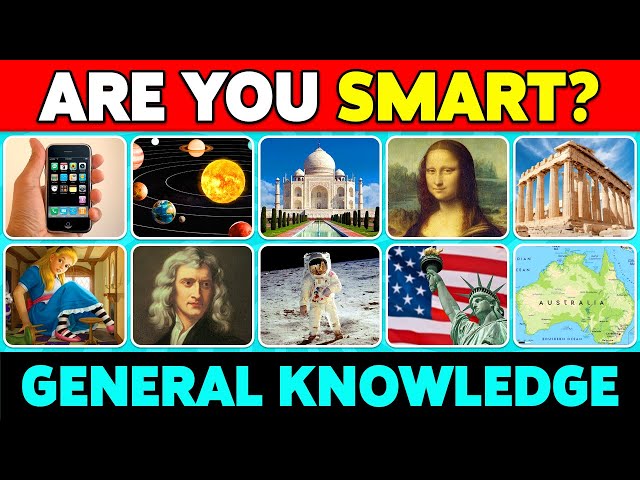 🧠 How Smart Are You? 😏 100 General Knowledge Questions 📚🤓