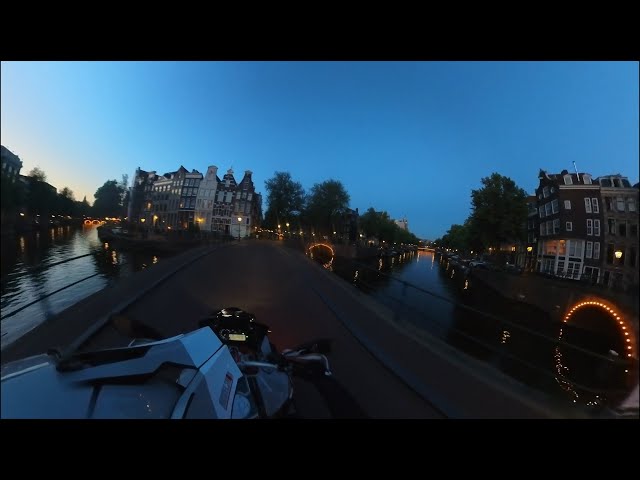 (UNCUT) City ride.| BMW R1200 GSA REMUS + QUICKSHIFTER (4K) 360° POV VR