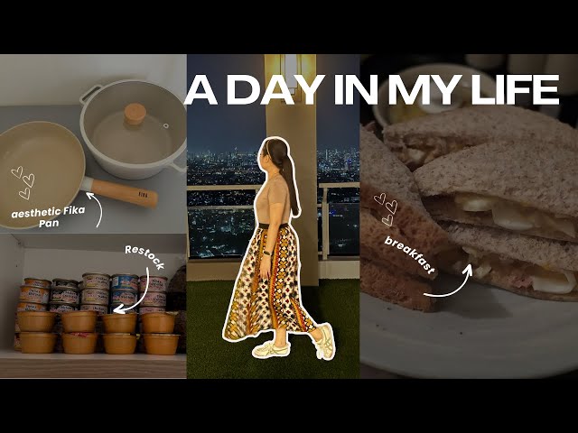 A day in my life | Cooking, Unboxing, Cat food Restock, Errands | Elle’s Diary #dailylifevlog