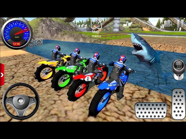 Online Bike Race Forest Woodland #5 Bike Ride US Motocross Forest 3D IOS FHD Android Gameplay