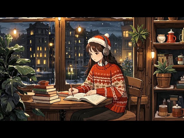 Snowfall ❄ Chill Work Music 📚 Lofi Deep Focus Work/Study Concentration [chill lo-fi hip hop beats]