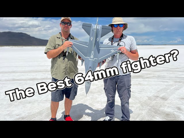 FMS 64mm F-16 Unboxing, Setup, And Flights!