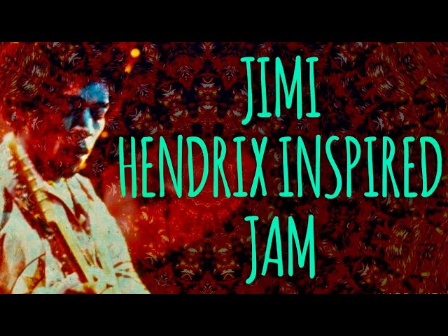 JIMI HENDRIX Inspired Jam ~ DEEP UNI~VIBE TONES 🏜