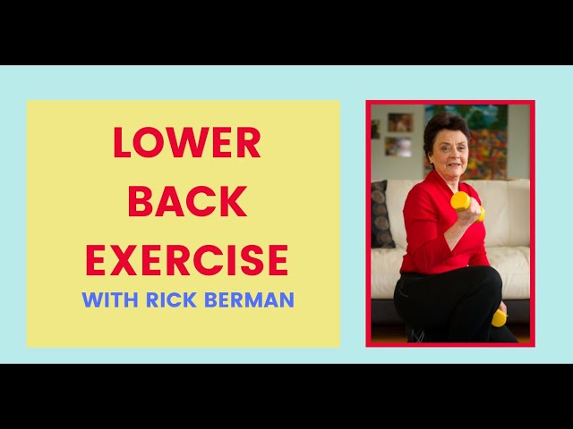 Lower back exercise with Rick Berman