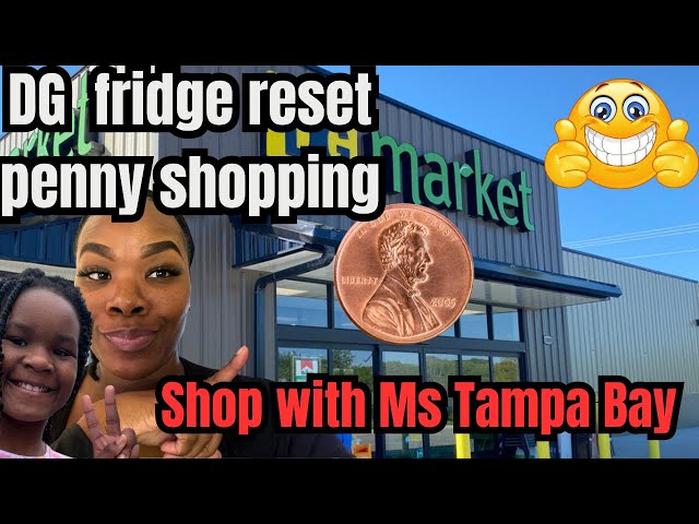 1¢ Dollar General Penny finds | Dg Fridge Reset #pennyshopping