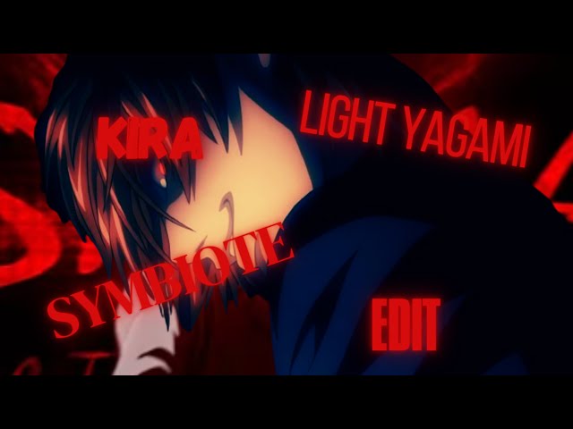 Light Yagami (Kira) -「Symbiote Style」[Edit] \ 4k 60fps!!!