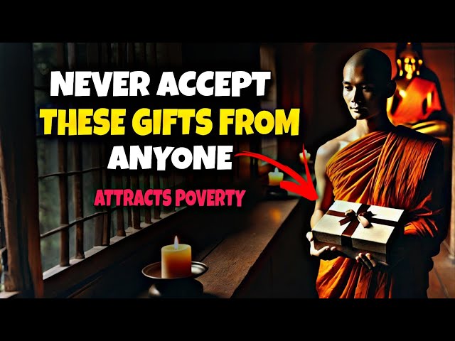 WARNING: 8 GIFTS You MUST Avoid! They Are Blocking Your Wealth & Success | Buddhist Teachings