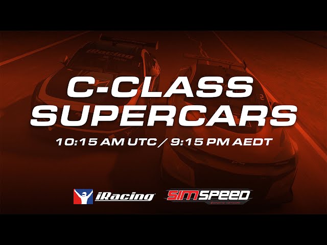 iRacing C-Class Supercars Series | Detroit Grand Prix at Belle Isle