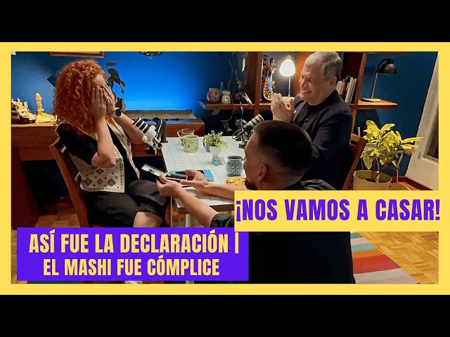 ¡NOS VAMOS A CASAR! | Así fue la pedida de matrimonio | El mashi fue testigo |