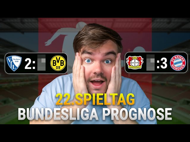 1.Bundesliga Prognose | 22. Spieltag Tipps & Prognose | 2024/25