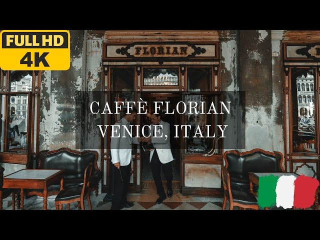 Caffè Florian Venice, Italy (4K walking tour)