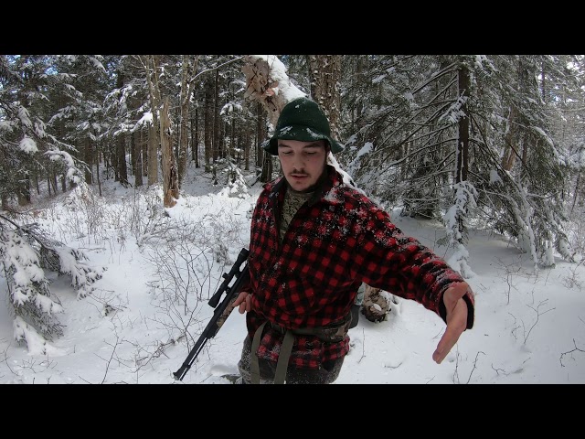 ON A BUCK TRACK In the big woods of vermont